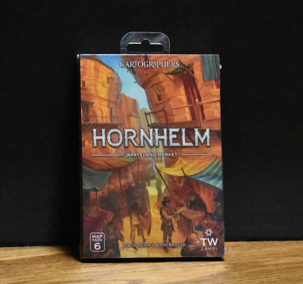 Thunderworks Games – Cartographers: Hornhelm: Wasteland Market Map Pack 6