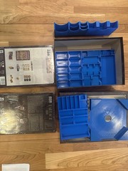 Barrage Game Box With 3-D Printed Inserts Boards For Dual & Colorado Connection