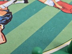 Vtg 1980s Soccerama Tabletop Soccer Game Delvar No. 4040 Incomplete Board Game