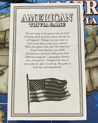American Trivia Board Game US Trivia United States History 2004 Educational