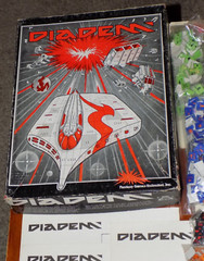 Diadem Fantasy Games Unlimited 1981 Science Fiction Board Game Complete