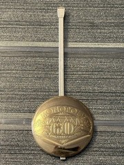 Franklin Mint Monopoly Game 60th Anniversary Millionaire’s Wooden Wall Clock