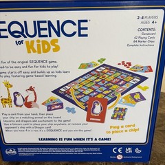Sequence for Kids The No Reading Required Strategy Game by Jax and Goliath New