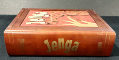 2007 Hasbro Jenga Vintage Bookshelf Edition – Includes Wooden Box & 54 Pieces