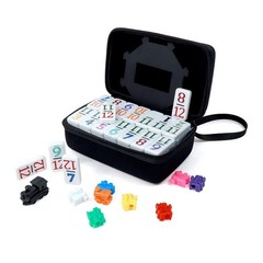 KAILE Mexican Train Dominoes Set with Numbers, Colorful Double 12 Numeral Mex…