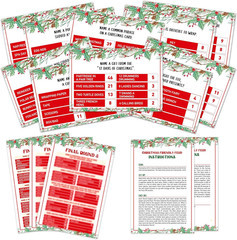 OICPYD Christmas Games for Families, Friendly Feud Game, Holiday Game for Adults