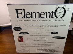 ELEMENTO Periodic Table Learning Board Game 1996 Science Games NEW