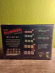 The Number Card Strategy Game – Sealed package Age 8 and up 3 to 5 Players
