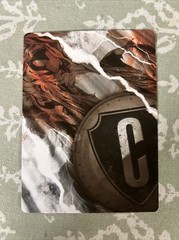 2015 DC Comics Crisis 2 Deck Game Red Tornado Oversize Crisis Super Hero Card!