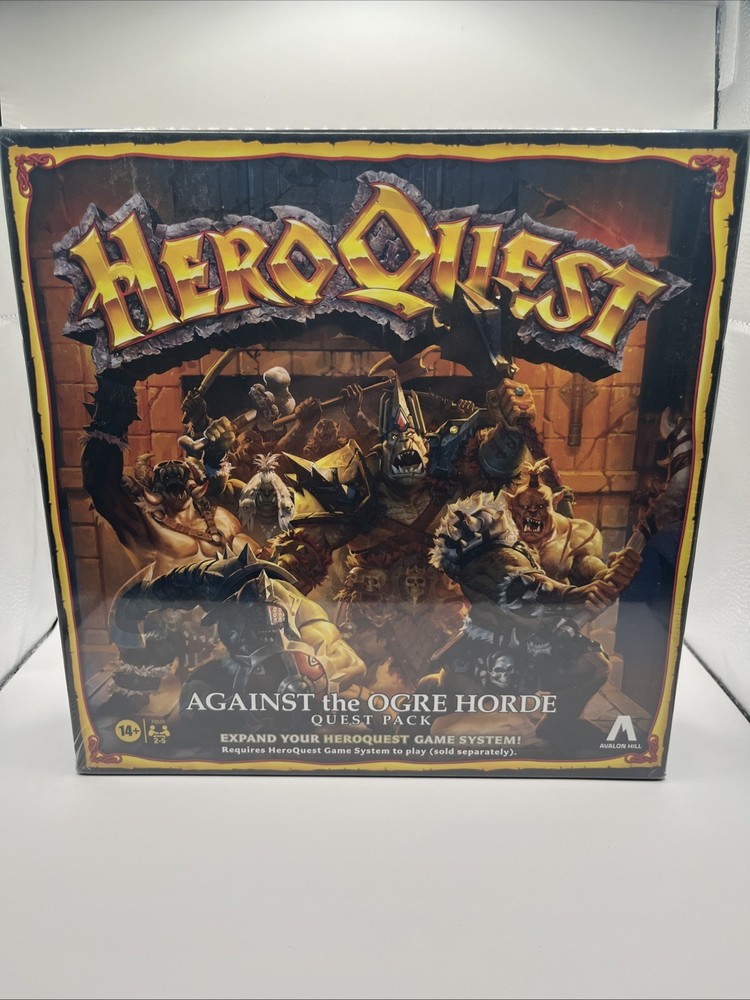 Avalon Hill Heroquest Against the Ogre Horde Quest Pack, Roleplaying Game, Requi
