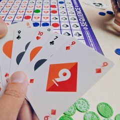 SEQUENCE Game for Kids and Families, No Batteries Required, Fun for All Ages