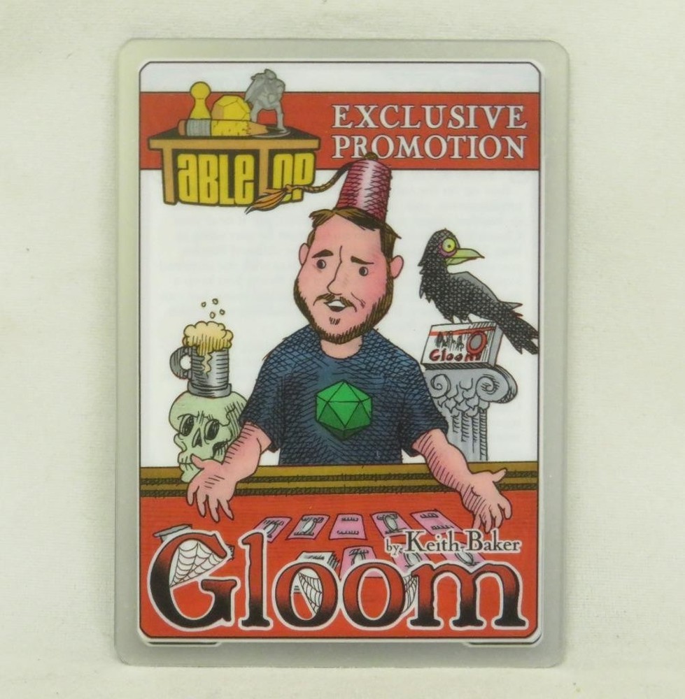 Atlas – Gloom Card Game Tabletop Exclusive Promo Bag (NM) Keith Baker