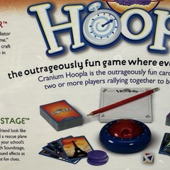 Hoopla Fun Card Game Cranium 2004 Edition Every Second Counts Adults Teen NEW!