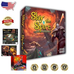 New Slay The Spire Board Game: High-Quality Components, 650+ Cards, 1-4 Players