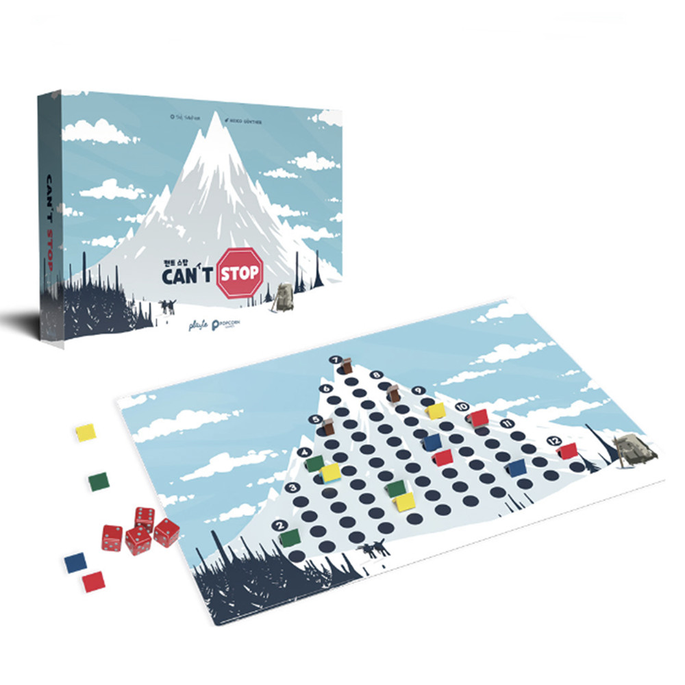 Can’t stop (2nd Edition) Board game 2-4 players by Popcorn Games /Free Shipping