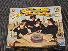 Rio Grande Games Merchants of Amsterdam Board Game 100% Complete Box VG+/NM