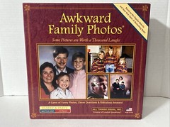 All Things Equal Boardgame Awkward Family Photos (2012 Ed) Box Fair Complete