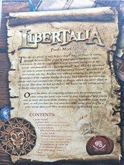 LIBERTALIA Board Game Paolo Mori 2015 Pirates Asterion Press Marabunta Pre-owned