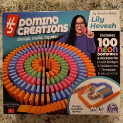Domino Creations Neon 100 Spin Master Games Lily Hevesh H5