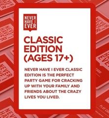 Never Have I Ever Party Card Game Classic Edition 550 Cards Set 17+ Years New