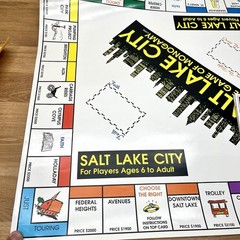 Vintage Salt Lake City Board Game of Monogamy LDS Mormon 1992 Monopoly Church