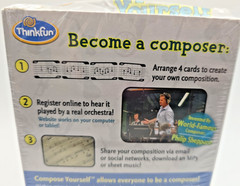 ThinkFun Compose Yourself Music Composer Card Game – Brand New Sealed