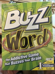 BUZZ WORD Game Family Friends Game Night Fun 2012 Patch Products NEW Sealed