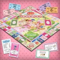 Monopoly: Strawberry Shortcake Board Game, Buy, Sell & Trade Locations Like B…