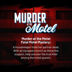 Hunt a Killer Murder at the Motel Immersive Mystery Board Game for 1-5 Players