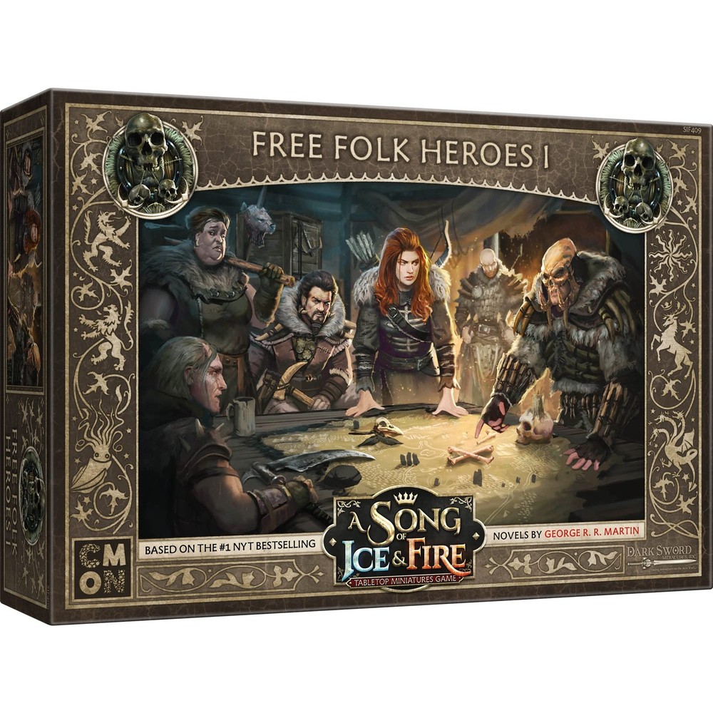 A Song of Ice and Fire Tabletop Miniatures Free Folk Heroes I Box Set – Unleash