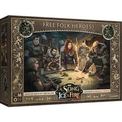 A Song of Ice and Fire Tabletop Miniatures Free Folk Heroes I Box Set – Unleash