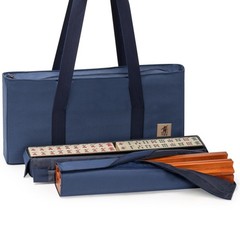 Yellow Mountain Imports American Mahjong 21.7 x 9.65 x 3 inches, Sapphire