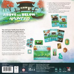 Above And Below Haunted Board Game Spooky Story Adventure Red Raven Games Light
