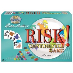 Classic Risk Board Game 1959 Edition World Domination Strategy Game 2-6 Players