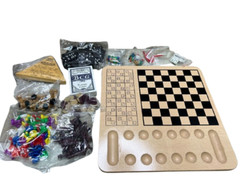 Multi Game Set – by Cardinal Poker/Dominoes/chess/checkers/mancala