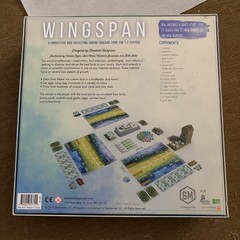 Wingspan 2019 Stonemaier Games Bird WATCHING Board Game – Complete Light Play