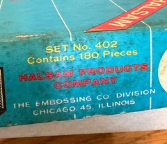 Vintage Anagrams Set No. 402 from Halsam Products-180+ tiles