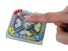 Worlds Smallest TROUBLE Pop-O-Matic Board Game Dollhouse Miniature