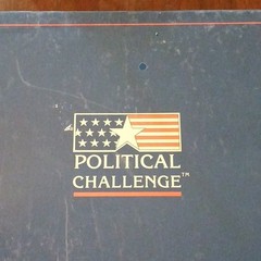 Political Challenge Board Game, Politics Theme, Ages 12+, 2 Players