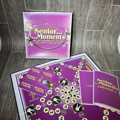 Senior Moments Family Board Game by TDC Games 100% Complete Very NEW OPENED
