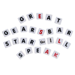 TDC Games Spelling Bee Letter Dice Game