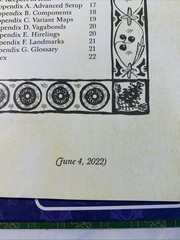 Leder Games Root: A Game of Woodland Might & Right 1st Edition 9th Printing 2022