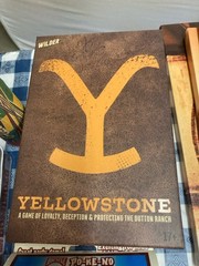 Yellowstone board game, Wilder, new, WILD-390