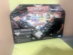 Monopoly Millionaire Edition Board Game – First to a Million Wins, Luxury Theme