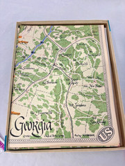 Marching Through Georgia – Clash of Arms 1990 – Complete – Bookshelf Board Game