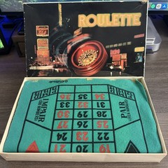 Nintendo N9 Roulette Casino Board Game Set – 1960s 60s – Japan – Vintage – RARE