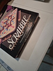 Vintage 1989 Milton Bradley 4034 Scrabble Deluxe Edition Board Game