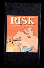 RISK the game of Global DOMINATION – 2005 VINTAGE book Shelf box check scans