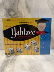 Yahtzee Classic Edition Dice Game An Exciting Game Of Skill & Chance Hasbro NEW