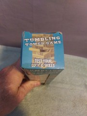 72 Pc Set Tumbling Tower Game Wooden Stacking Blocks – New In Box